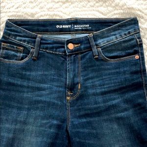 Old Navy high rise rockstar jeans